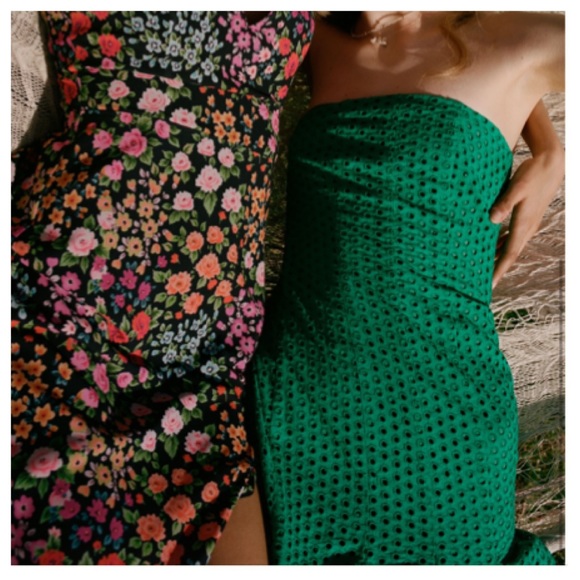 ❌SOLD❌ Anthropologie Lelia Eyelet Midi Dress - Picture 3 of 14